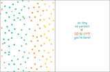 Baby Greeting Card - Sweet Baby Dots