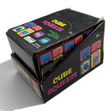 Assorted Glitter Squishy Cube 12ct PDQ