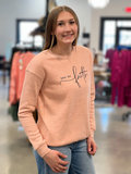 KEEP THE FAITH Graphic Sweatshirt