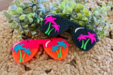 Tropical Sunglasses Car Freshie