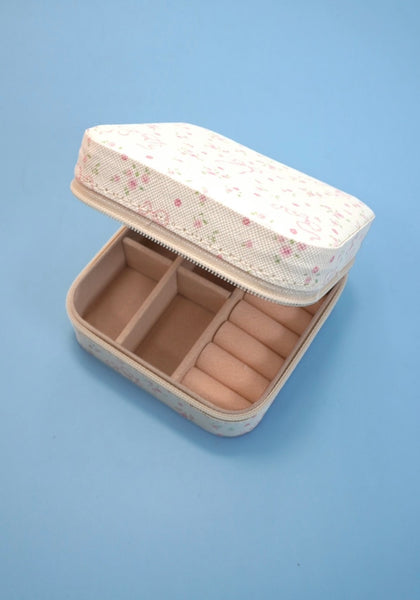 DESIGNED JEWELRY ORGANIZER TRAVEL BOX CASE