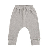 Baby cuffed pants | heather organic
