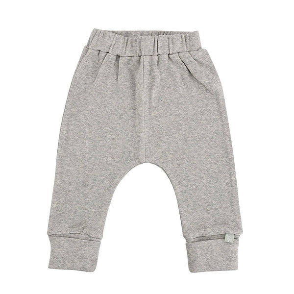 Baby cuffed pants | heather organic
