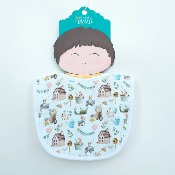 Baby Bib - Bunnies Village