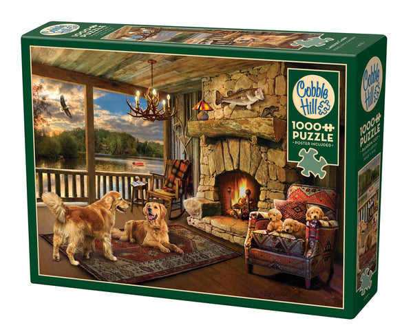 Lakeside Cabin 1000pc puzzle
