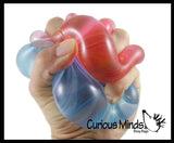 1 Marble Sugar Ball - Thick Glue/Gel Stretch Ball - Squishy