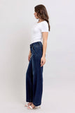 Judy Blue High Rise Wide-Leg Jean Dark Wash