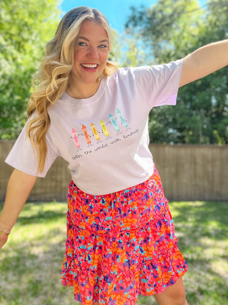 Color the World with Kindness - Lilac