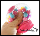 1 RANDOM Gumball Machine Molecule DNA Ball - Squishy
