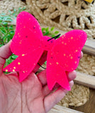 Glitter Bow Car Freshie 