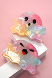 LARGE HALLOWEEN GHOST HAIR CLAW CLIPS