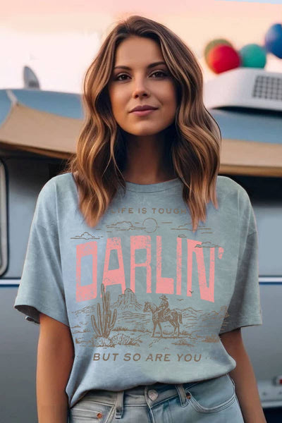 DARLIN MINERAL GRAPHIC TOP