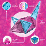 Disney Princess Castle Magnetic Tile Set - 70-Piece by Tytan