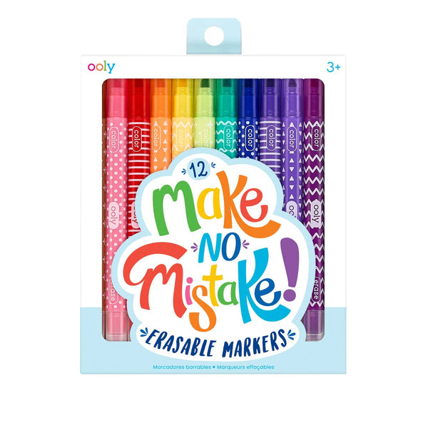 Make no Mistake!: Erasable Markers (Set of 12)