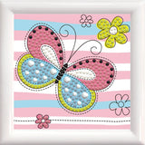 Diamond Dotz Springtime Butterfly Framed Kit - 4.0" x 4.0"