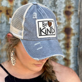 Be Kind Grey Baseball Cap