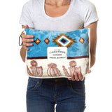 Cactus Stripe Travel Blanket