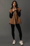 Camel Fleece Vest