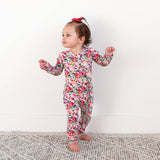 Eloise RUFFLE ZIP Bamboo Baby Outfit Sleepies Little