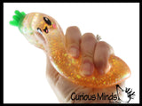 1 Carrot Sugar Ball - Thick Glue/Gel Syrup Molasses Stretch