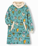 Oversized Wearable Blanket – Booked Blanket Hoodie