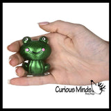 1 Frog Thick Metallic Gel Stress Ball -Sticky Fidget Squishy