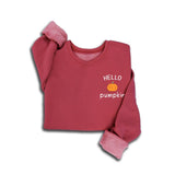 HELLO PUMPKIN MINERAL SWEATSHIRTS