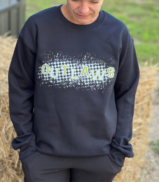 Outlaws Adult Crewneck