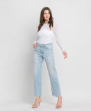 VERVET AILEEAH HIGH RISE SLIM WIDE JEANS