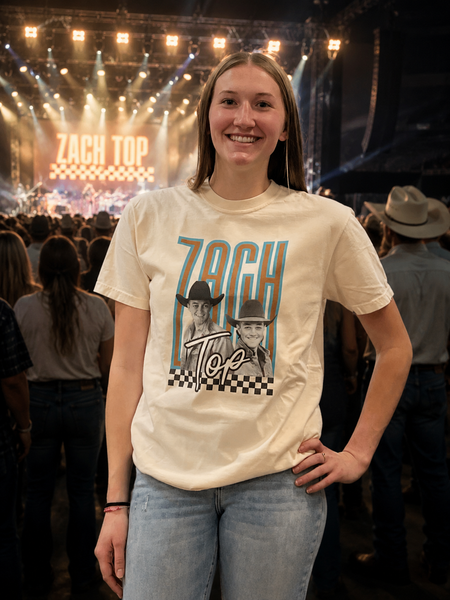 Zach Top | I never Lie | Concert | Western CC Graphic Tee