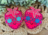 Groovy Strawberry Car Freshie 