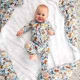 Griffin Zip Bamboo Baby Doodle Sleepies Little Outfit