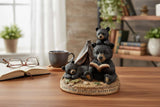BEDTIME STORY BEAR, 7"X6.25"X6.25"