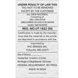 Red Snowflake Stone Washed Fringed Pillow 12x12