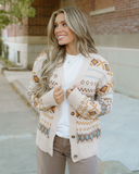 Lone Star Button V Neck Cardigan