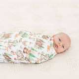 Buttery Soft and Stretchy Swaddle Blanket - Woodsy Woodland