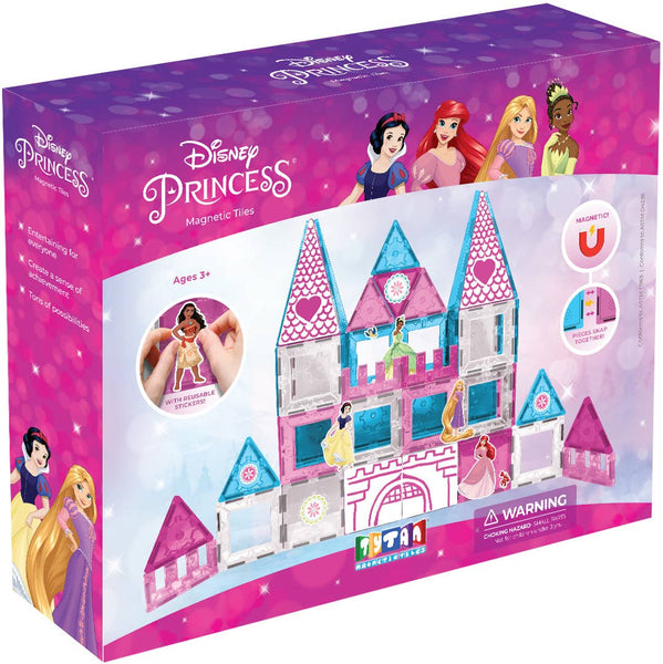 Disney Princess Castle Magnetic Tile Set - 70-Piece by Tytan