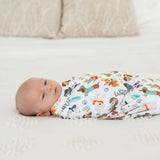 Buttery Soft and Stretchy Swaddle Blanket - Snuggle Buddies