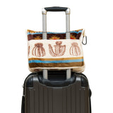 Cactus Stripe Travel Blanket