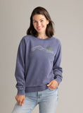 Women's Gabriella Graphic Raglan Crew - Stonewashed
