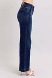 Judy Blue High Rise Wide-Leg Jean Dark Wash