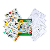 Bluey Crayola Color and Sticker Sheets