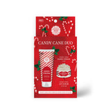 Candy Cane Duo -  Hand Cream & Lip Scrub Duo – Holiday Set