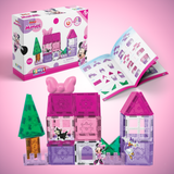Disney Junior Minnie Magnetic Tile Set - 42-pcs - Tytan Toys