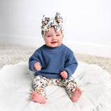 Maren BOW LEGGINGS Bamboo Kids Toddler Leggings