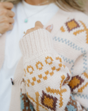 Lone Star Button V Neck Cardigan