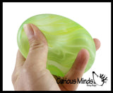 1 Marble Sugar Ball - Thick Glue/Gel Stretch Ball - Squishy