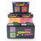 Viral Glittered Diamond Cube Squishy Toy
