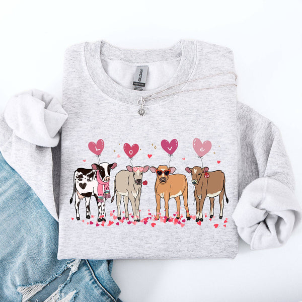 Valentine's Calves Sweatshirt