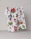 Winter Village Tea Towel - Holiday 2026